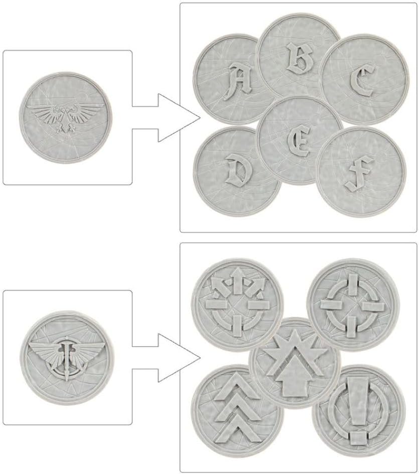 Games Workshop Legions Imperialis: Order Tokens and Objective Markers