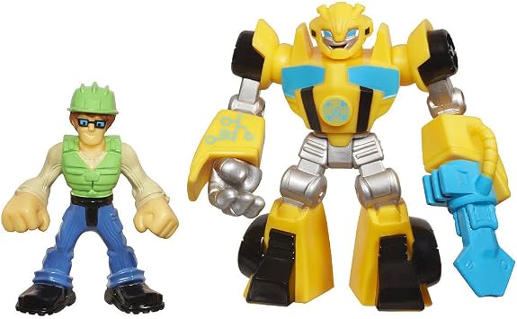 Playskool Heroes Transformers Rescue Bots Bumblebee and Graham Burns Figure Pack