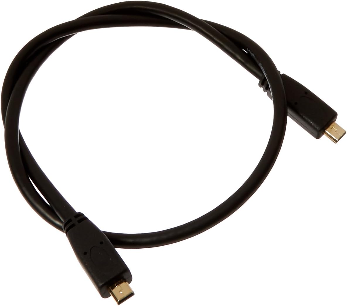 Microvision JC0130913-002 Micro to Micro HDMI Cable (0.5 Meter)