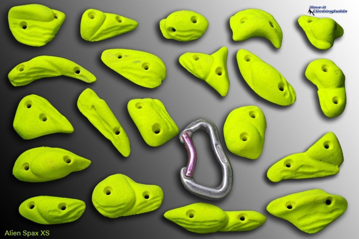Alien XS Spax Move-it-Climbingholds pour votre pan maison