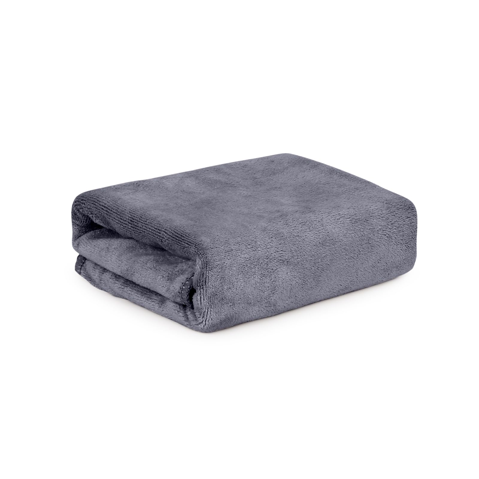 HOUSSE Premium Microfiber Bath Towel Large 75 * 150cm Quick Dry Towels for Women & Kids | Super Soft Plush 450 GSM | Ultra Absorbent for Home Swimming Sports & Travel(Steel Grey)-image-1