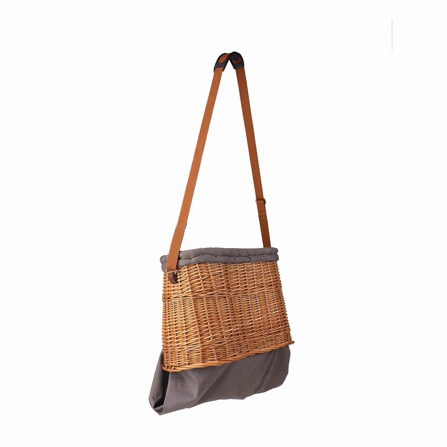 e-wicker24 Panier en osier, corbeille à fruits-pour fruits,sac de cueillette des fruits et légumes
