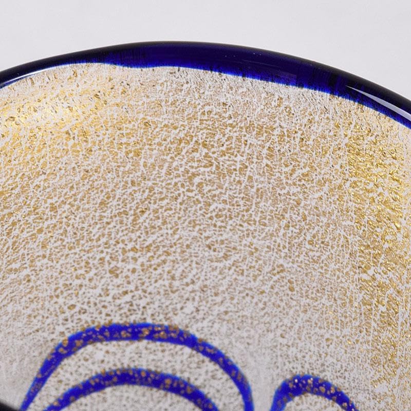 ガラス工芸 岩田久利作 盃 共箱 V R8713 ガラス工芸 岩田久利作 盃