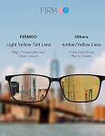 Firmoo Blue Light Blocking Reading Glasses for Women/men, Anti Glare Reader Glasses,Round Computer Glasses for Screens