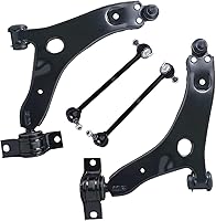 Vista 827 de Detroit Axle - Kit de suspensión delantera de 10 piezas para Chevy Aveo Aveo5 Pontiac G3 Wave 2 Ready Struts Assembly 2 Enlaces de barra