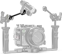 Vista 4 de Seafrogs - Brazo de clip de bola a cabeza YS de 1 pulgada, 6.43 pulgadas/6.4 in, aleación de aluminio, brazo adaptador de cabeza YS, conector AM-4