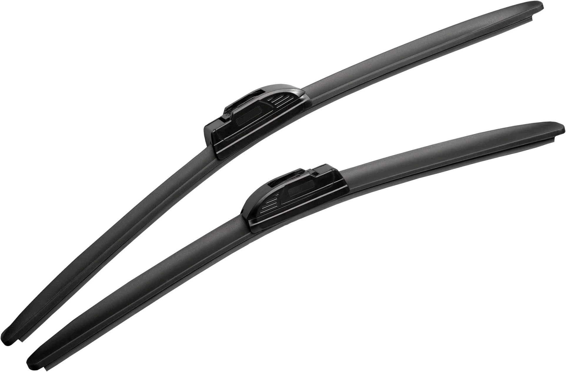 MOTIUM 20"+20" Super Silicone Windshield Wiper Blades, Fit