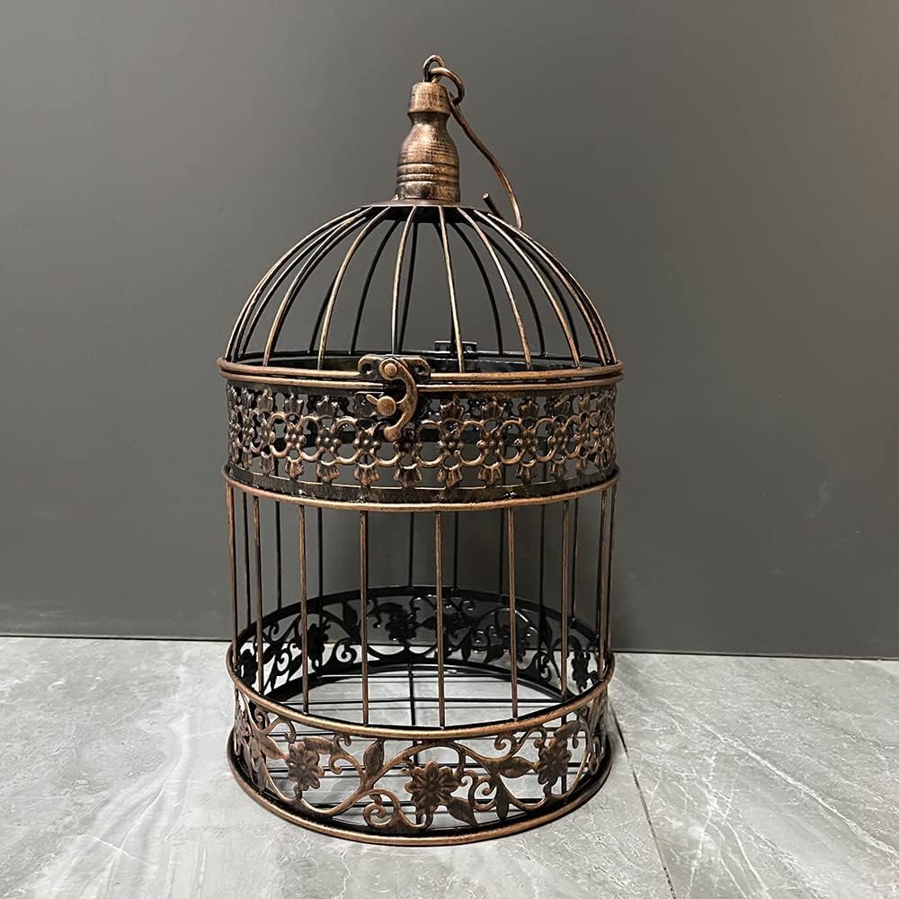 Round Birdcages Vintage Decorative Iron Bird cage...