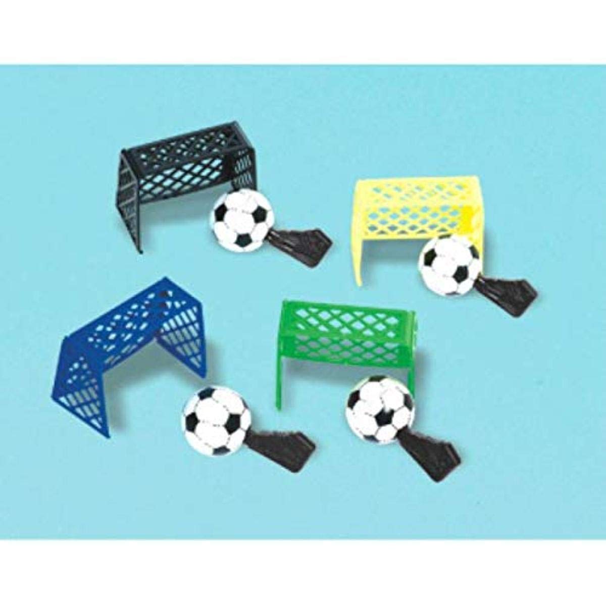amscanMini Tabletop Soccer Favors 12pcs