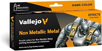 Vallejo AV Game Color Set - Non Metallic Metal x8