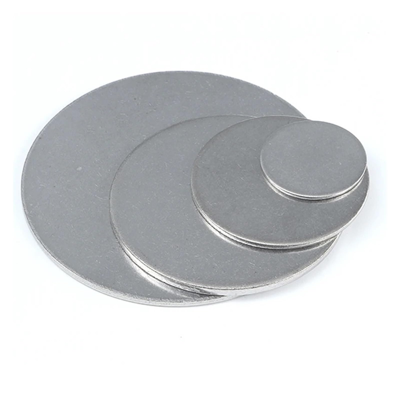304 Dysk ze stali nierdzewnej, Uszczelka zatyczki rurowej ze stali nierdzewnej 304 z okrągłym dyskiem 40-80x1,5-5mm(70x5mm(1pcs))