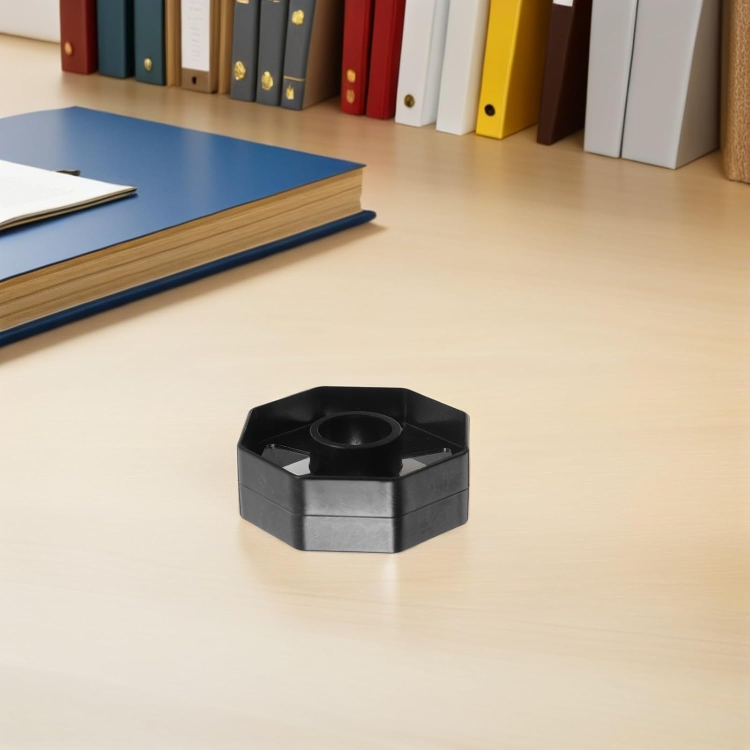 2 Set Tape Dispenser Roller Core Insert, Black Plastic Replacement image 4