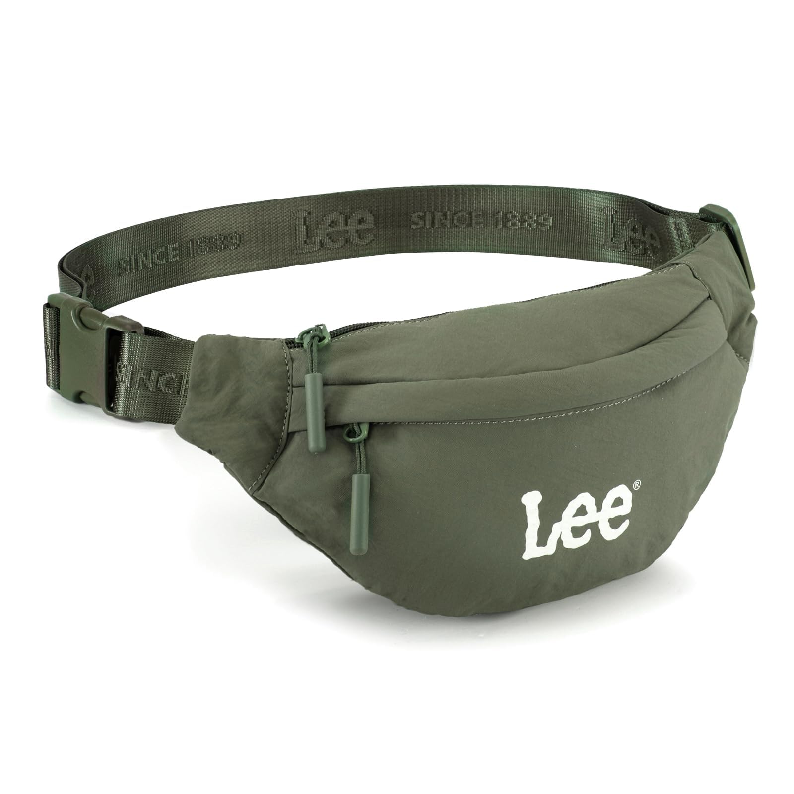 Lee Fanny Packs for Women Water-Resistant Crossbody Bag Lightweight Waist Pack for Travel & Everyday Use, Light Green