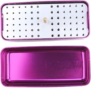 72 Holes Autoclavable High Speed Dental Burs Holder Dental Bur Block