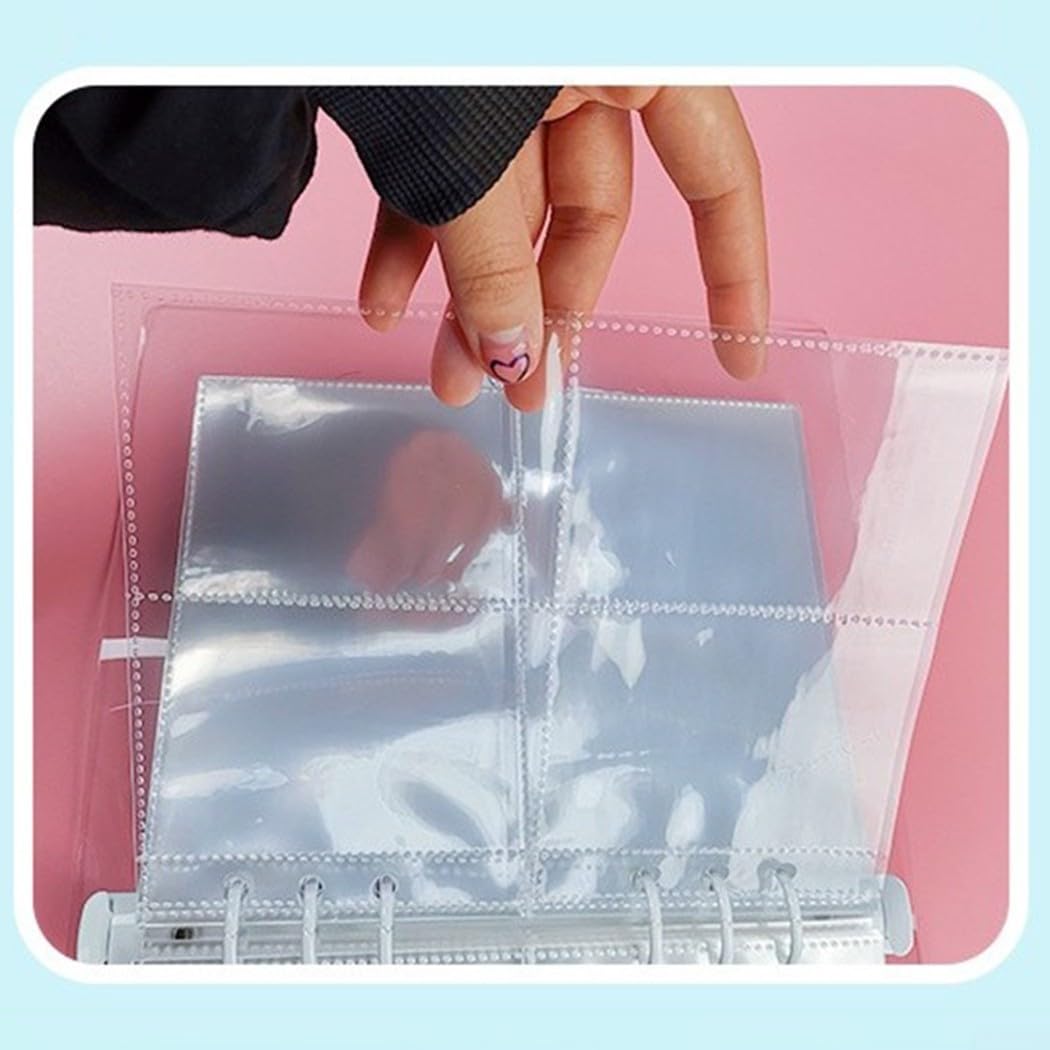 Lot De 10 Pochettes Transparentes A5 Pour Classeur - Protection Idéale Documents, Photos Et Cartes