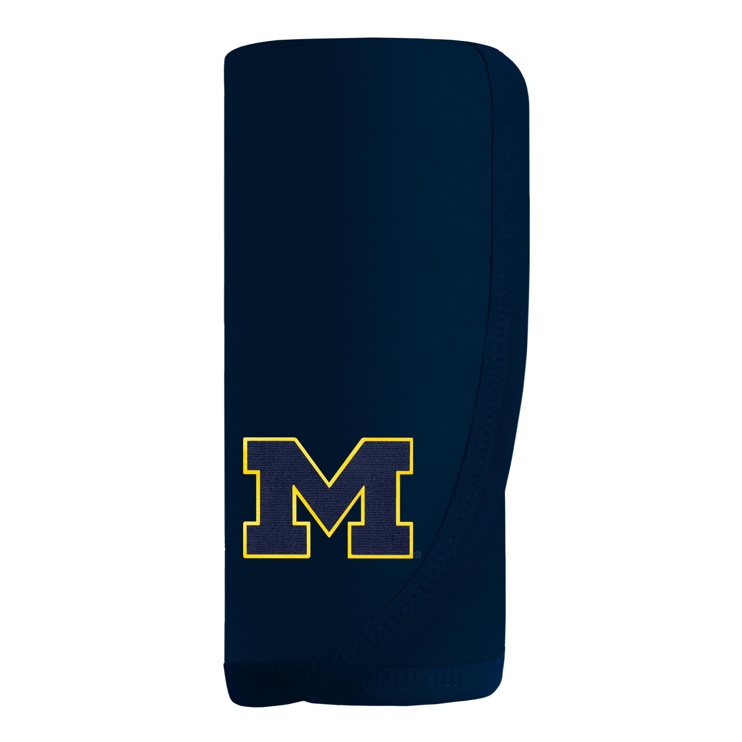 Creative Knitwear College Baby NCAA Infant Striped/Solid Blanket, Unisex, One Size 37.5 X 33.5