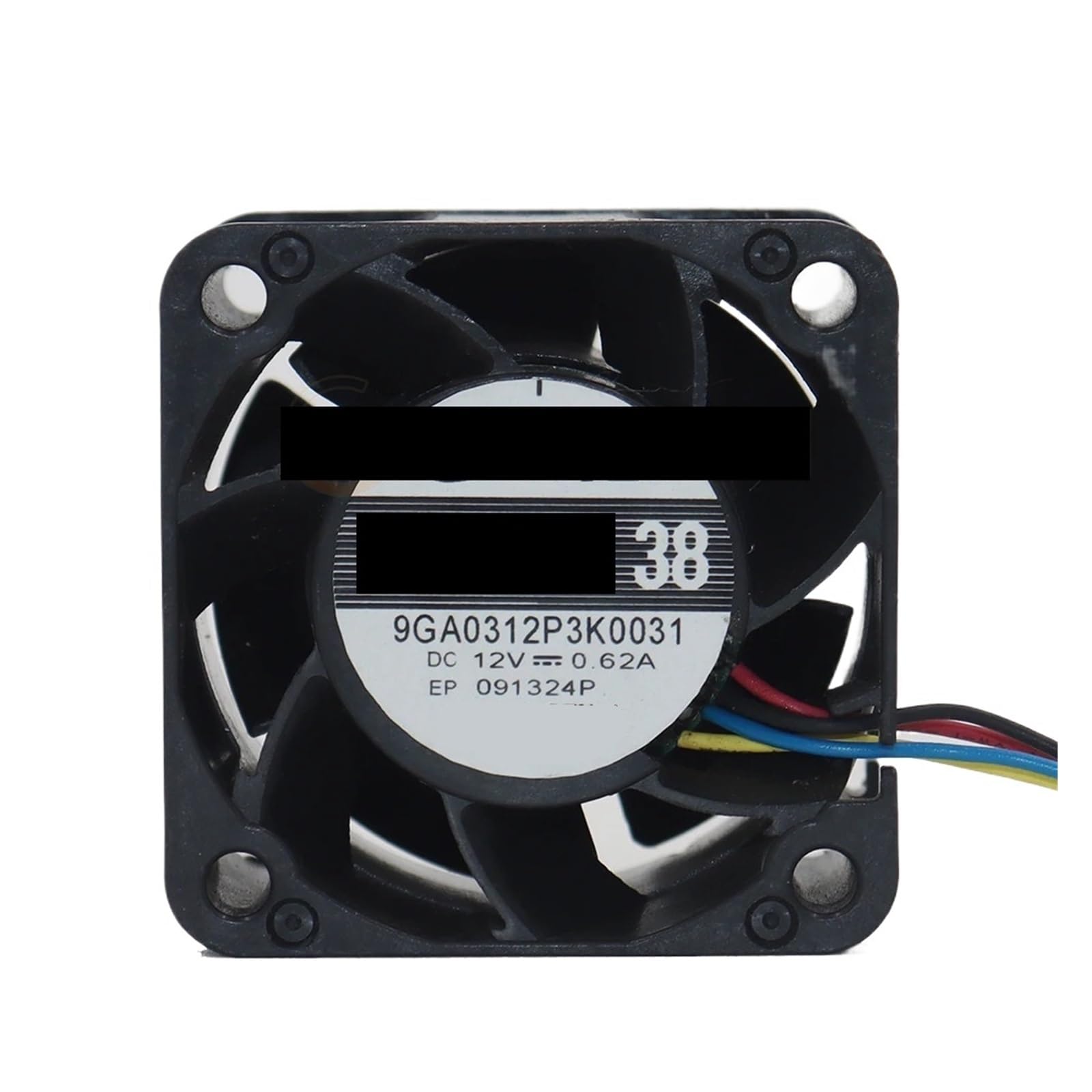 UITGVDQAT 9GA0312P3K0031 38 DC 12V 0.62A 38x38x28mm Cooling Fan