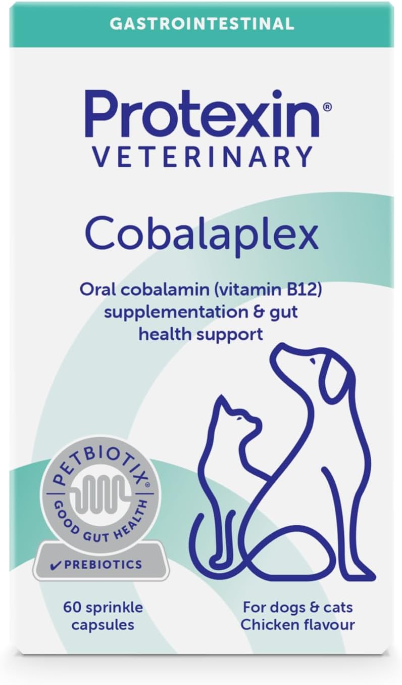 Protexin Veterinary Cobalaplex Chicken Flavoured Capsules, 60-Count