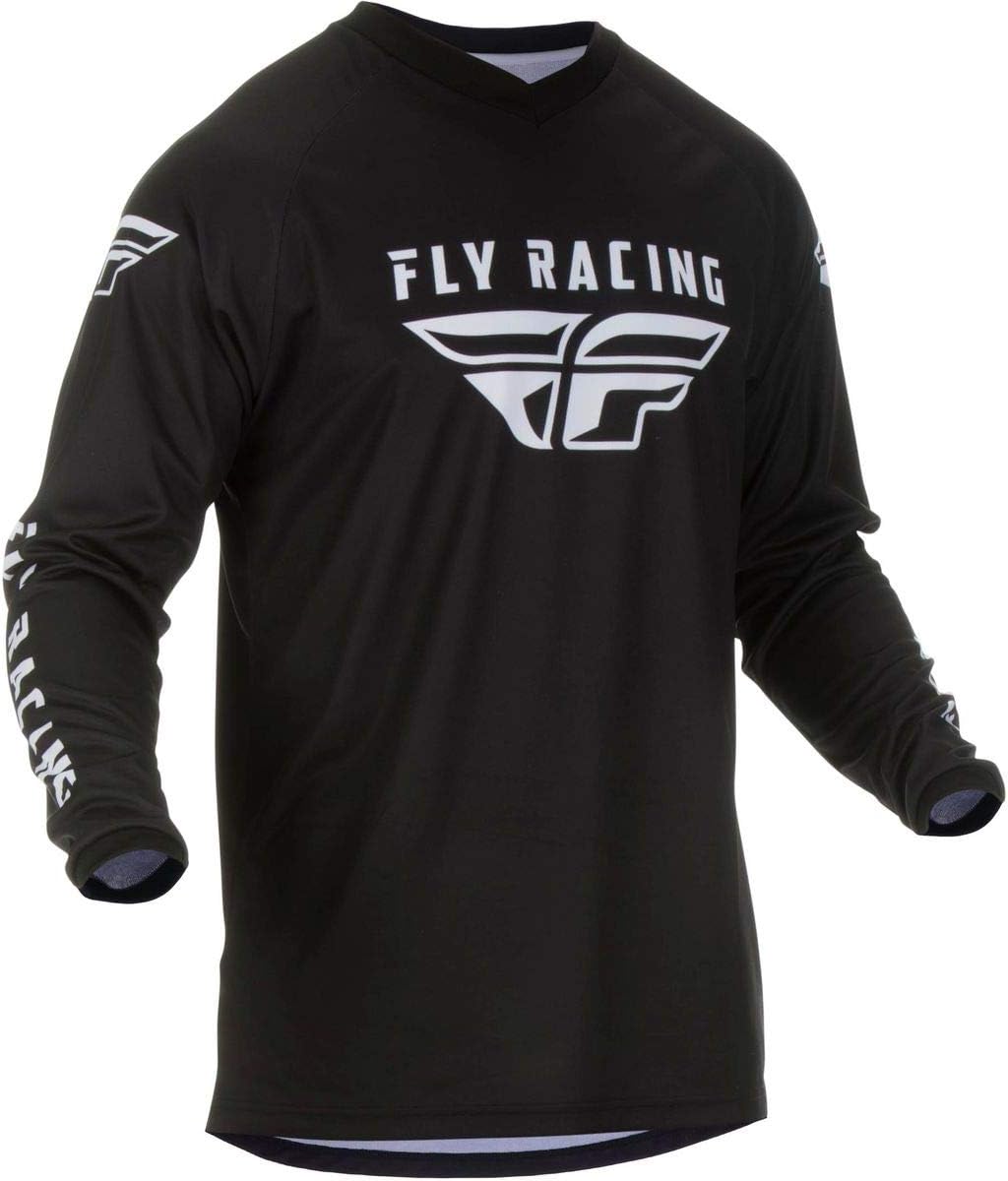 Fly Racing 2020 Universal Jersey (Large) (Black) : Automotive