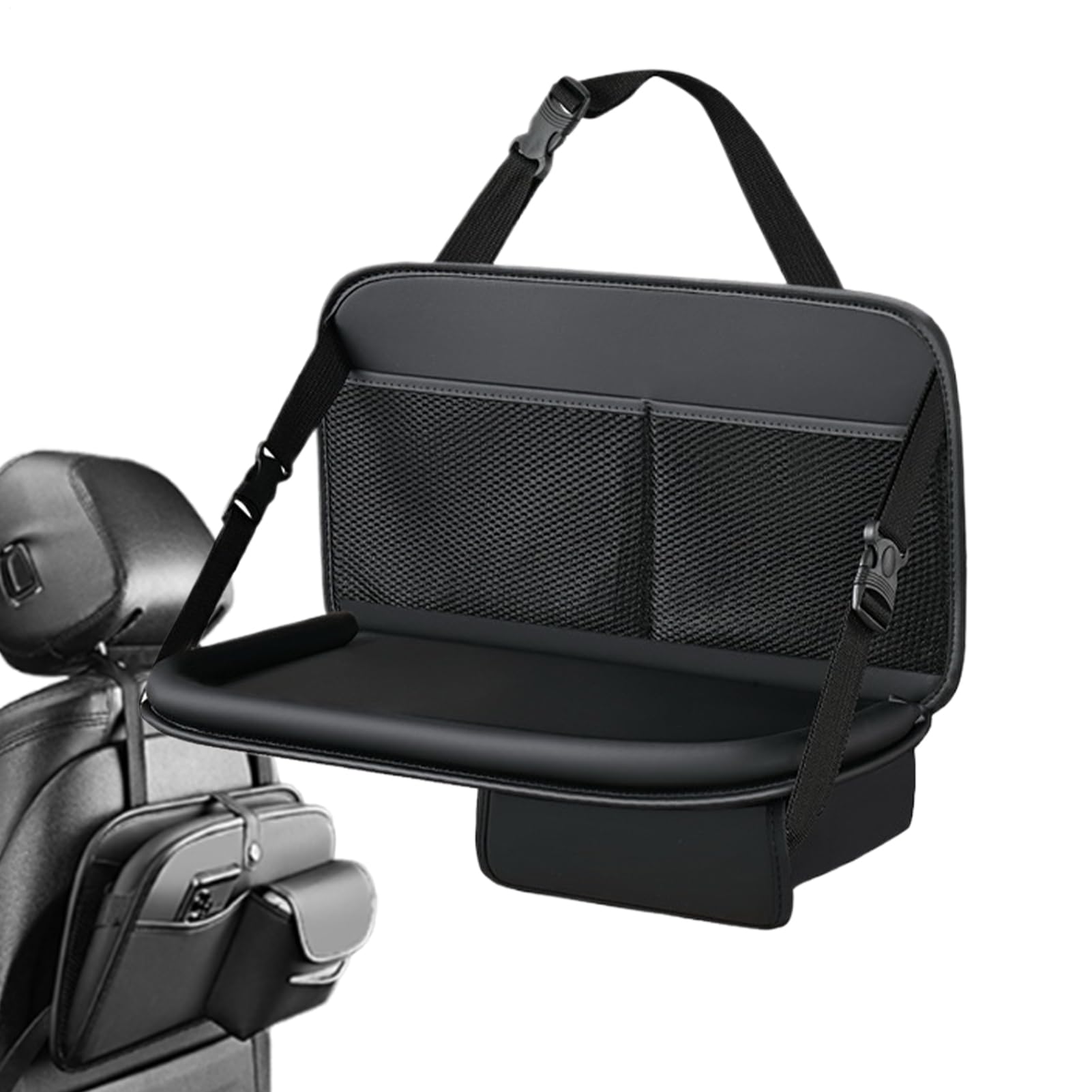 Rangement pour siège arrière véhicule pour camping et longs voyages