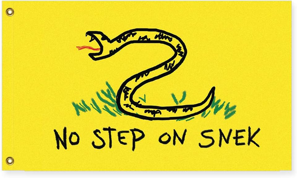 No Step on Snek Flag (5 x 3 ft)