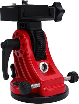Telescope Equatorial Wedge, Premium Aluminum Latitude Adjustment Base with 0-90 Range for Astronomy Enthusiasts and Observatories Red Color 781g