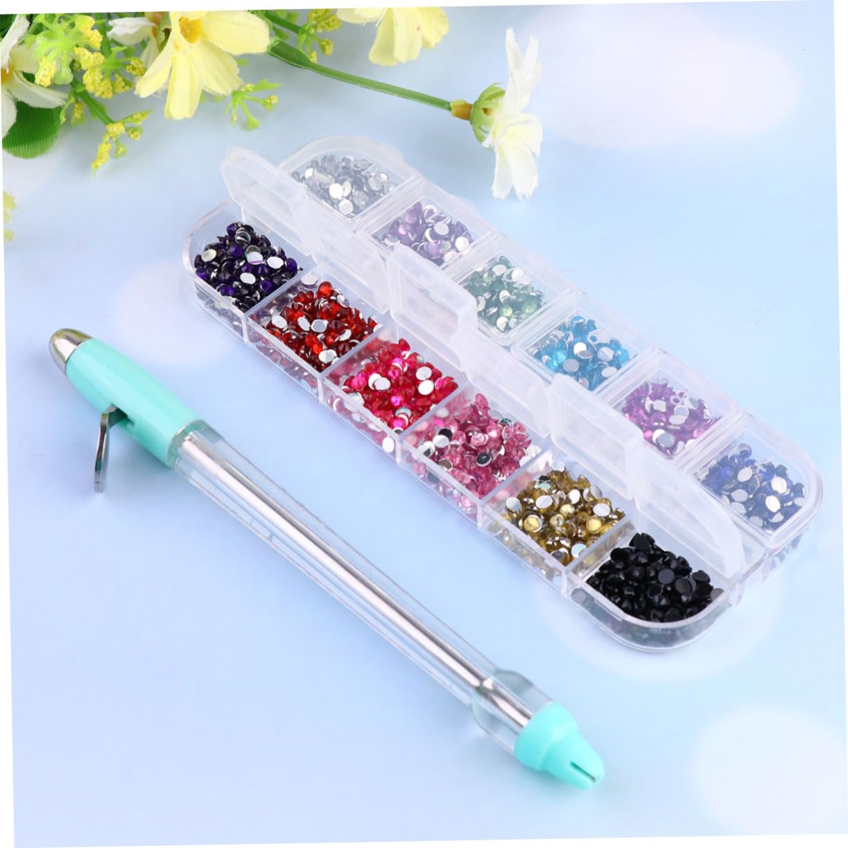 Gatuida 2 Sets Drilling Pen Set Decoration Pen Manicure