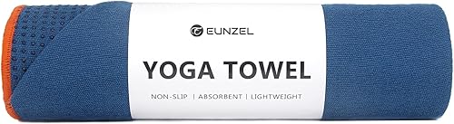 Miniatura 9 de Eunzel Toalla de yoga caliente – Toalla de microfibra antideslizante para esterilla de yoga con punto de agarre absorbente de sudor, toalla para