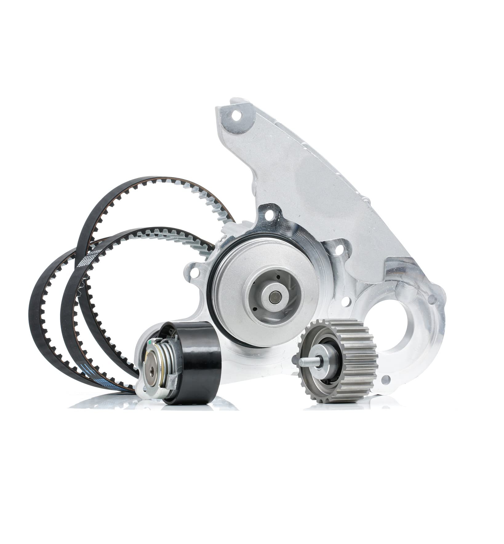 Kit Distribution + Pompe à Eau RIDEX 3096W0556 - 96 Dents, Largeur 17 Mm, Pour Renault, Dacia 1.4 Essence
