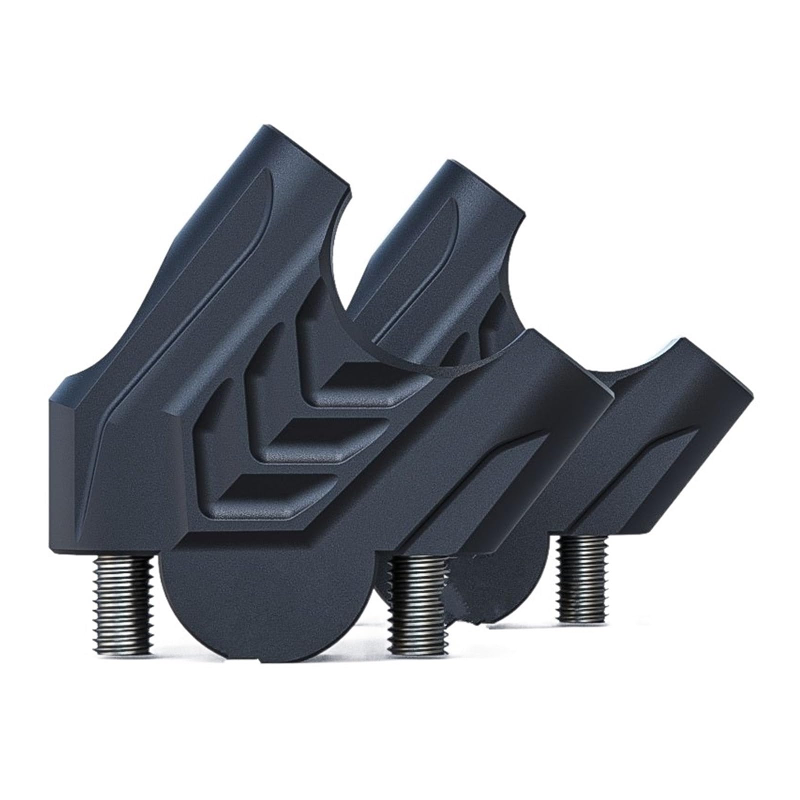 Réhausseurs guidon moto 28mm idéals pour le confort en voyage et roadtrip