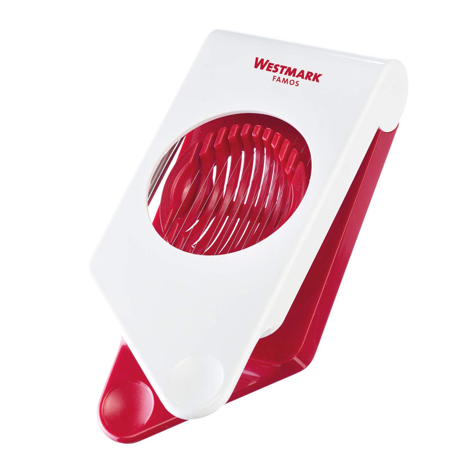 Westmark White Egg Divider, Plastic/Stainless Steel, Approximately 18 Cm Long, Famos, /Red, 11682260