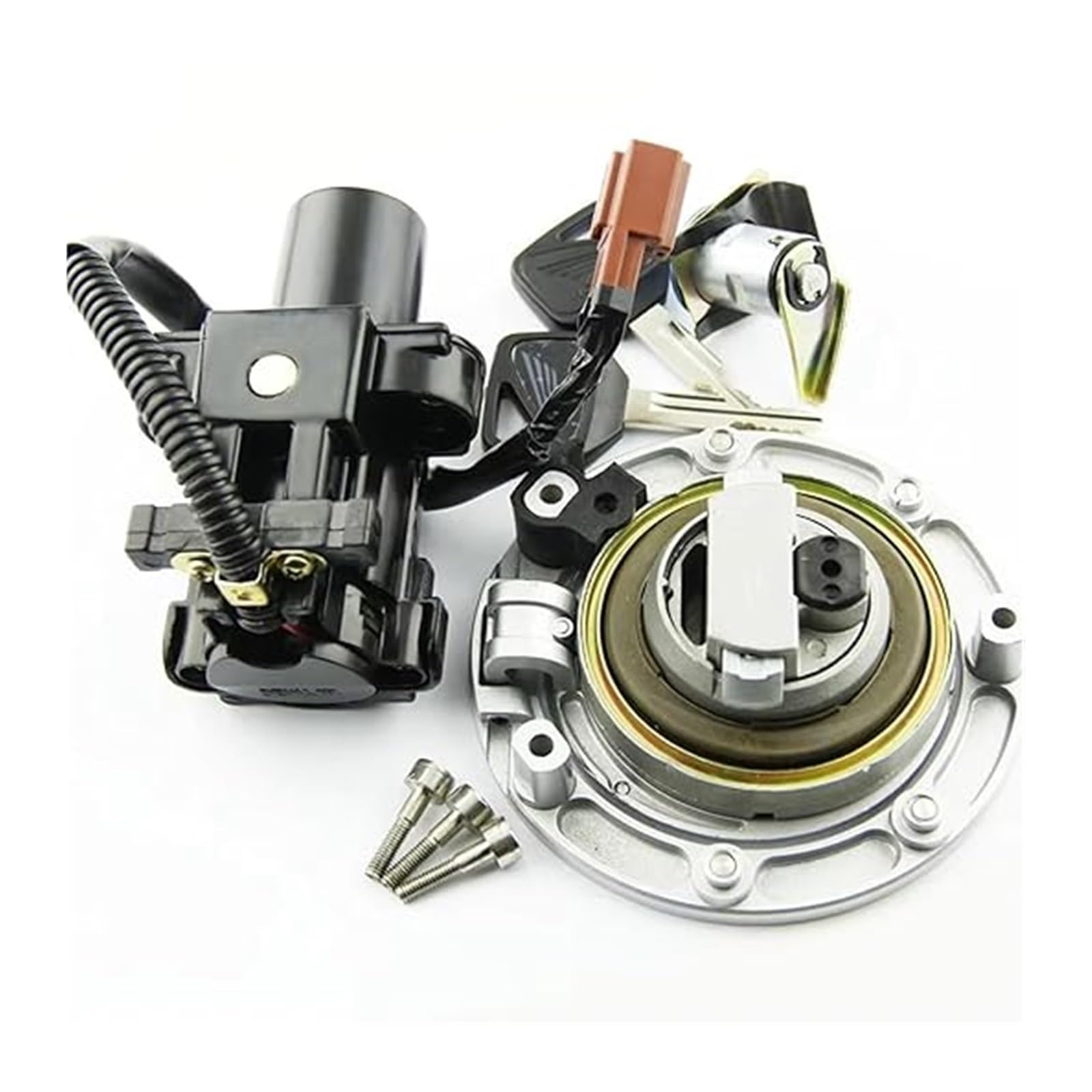 Blocco Accensione Per CBR600RR CB1000 Per CB1000R 35010-MJC-A00 35010-MFN-D00 35010-MFN-L61 Kit Blocco Interruttore Accensione Carburante Moto Moto