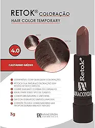 Anaconda Retok Coloração Castanho Médio