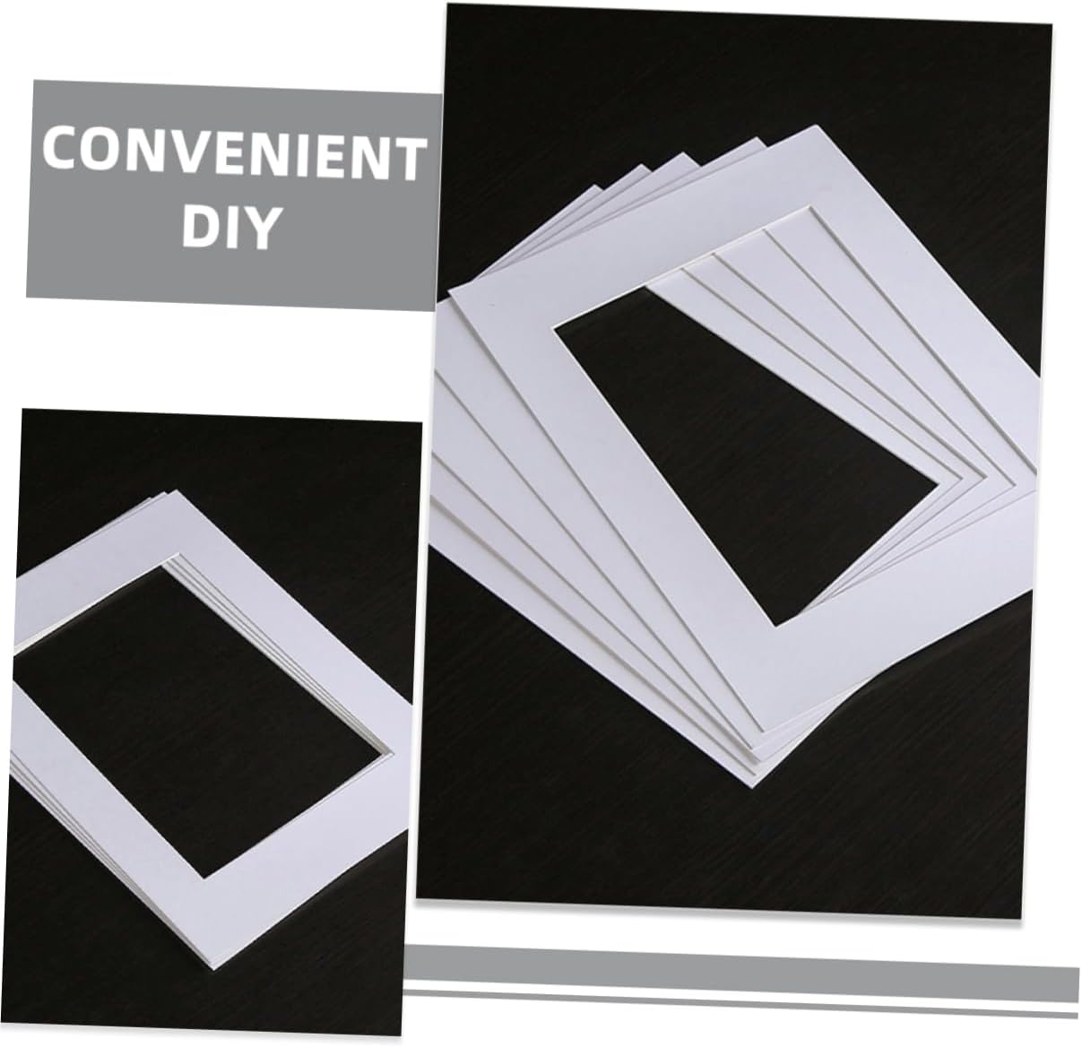 15pcs Pre-cut Photo Mats for Framing Picture Matting Boards for Artwork and Photos for Home Display