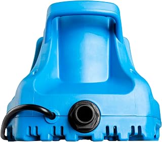 Little Giant APCP-1700 Automatic Pool Cover Pump: 1745 GPH, 1/3 HP Submersible with 25 Ft Cord