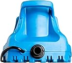 Little Giant APCP-1700 115-Volt, 1/3 HP, 1745 GPH, Automatic, Submersible, Swimming Pool Cover Pump with 25-Ft. Cord, Light Blue, 577301