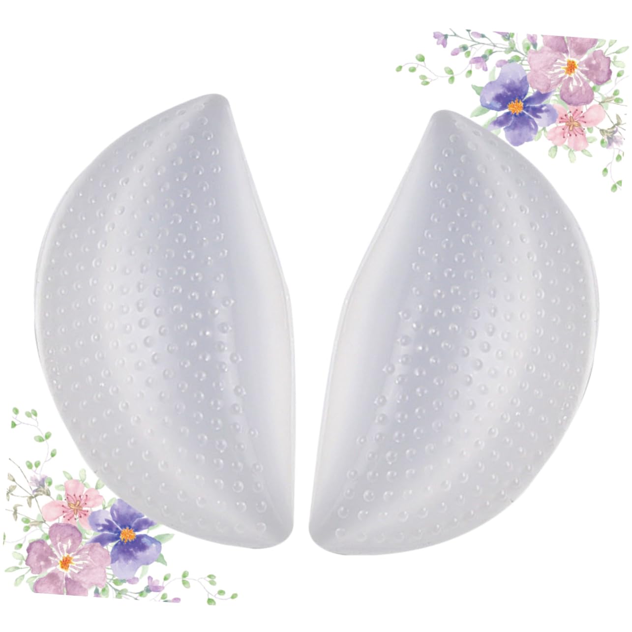 NOLITOY 2 Pairs Arch Support Pad Shoe Insoles for with High Arch Support Gel Heel Cups High Arch Cushion O Leg Correction High Heel Insoles Arch Support Foot