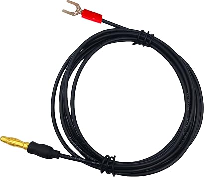 Turntable Grounding Wire for Technics SL-B92 B250 J1 J2 J3 L3 SL-10-5ft Ground Cable with Gold Plated Plug