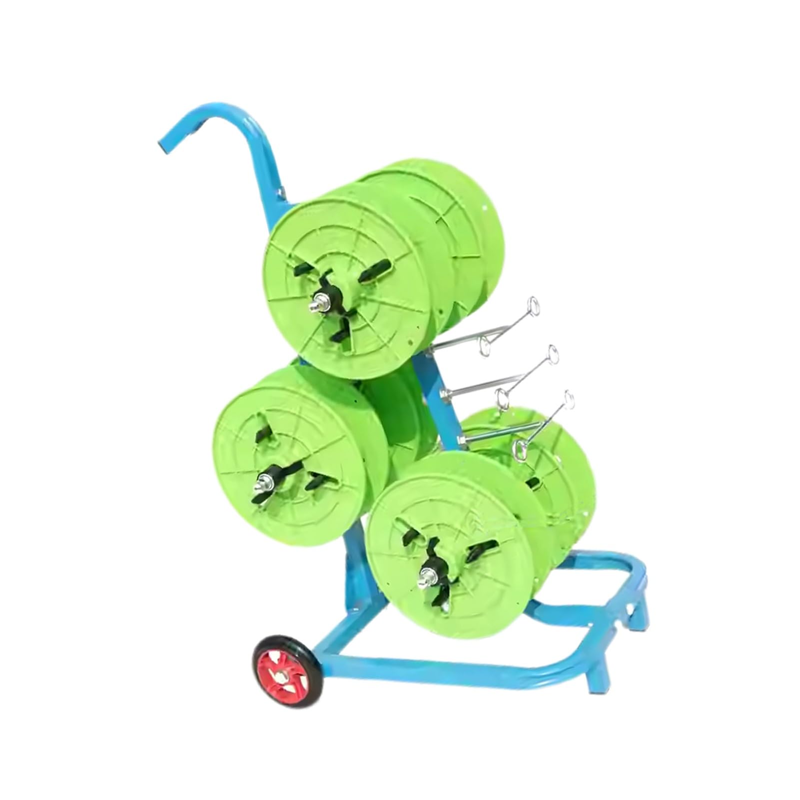 Dispensador de carretes de alambre para optimizar el trabajo eléctrico