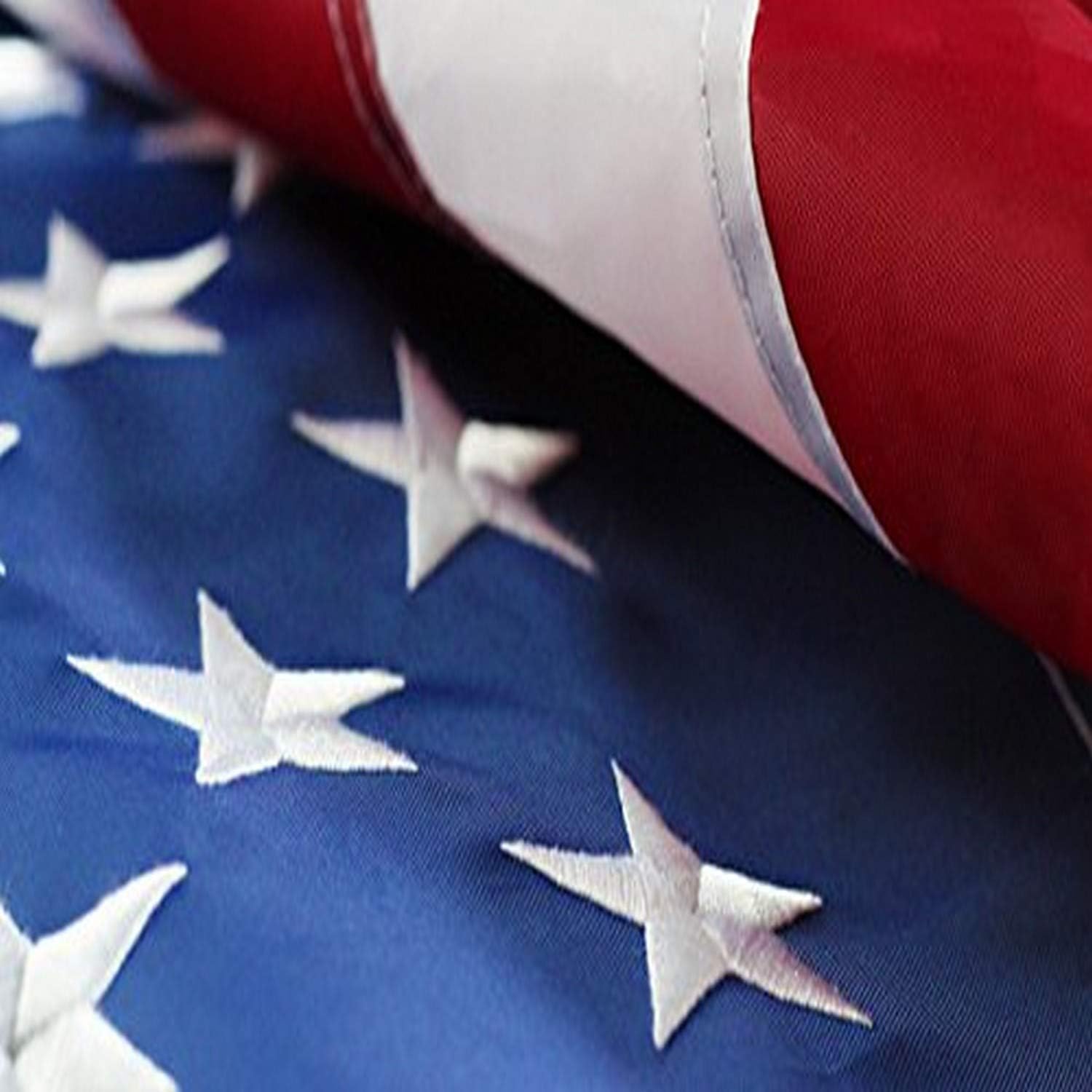American Flag 5x8ft - Nylon Embroidered USA Flag