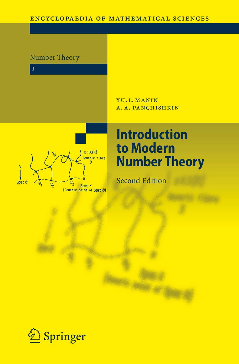 Introduction to Modern Number Theory: Fundamental Problems, Ideas and Theories (Encyclopaedia of Mathematical Sciences Book 49)