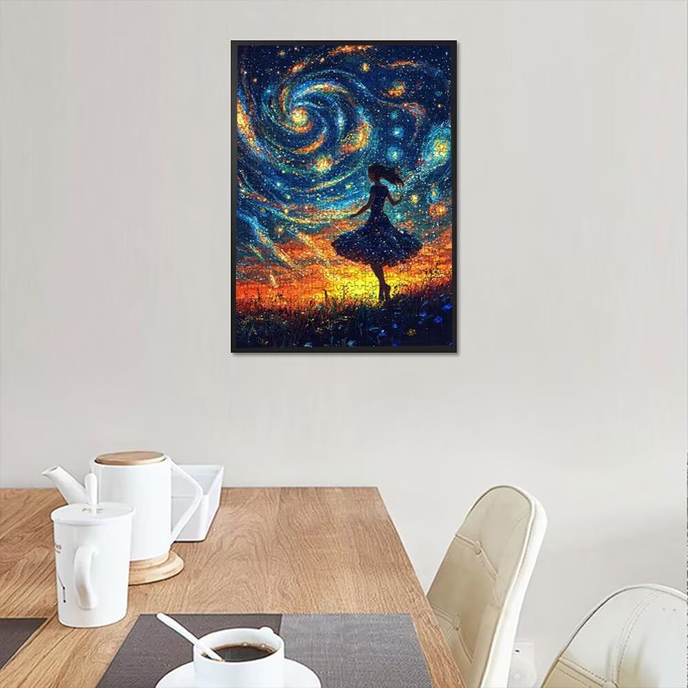 Puzzle 4000 Pezzi, Vestito Stellare 3D Puzzle per Adulti Impegnativo, Educa Puzzles Artistico, Divertente E Stimolante Puzzles Decorativo per La Famiglia, Regalo e Decorazione Pareti DX0YL6-951