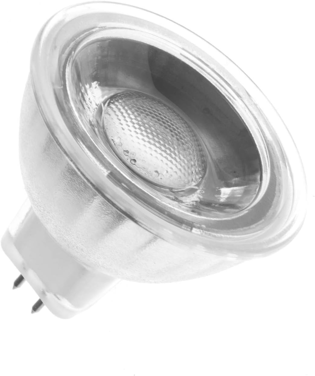 LEDKIA LIGHTING Glass GU5.3 MR16 45º 5W COB LED Lamp (220V) Cool White 6000K [Energy Class A+]