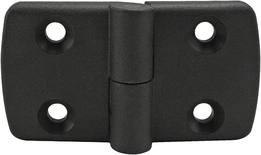 12142, 45 Series, 4 Hole Plastic Lift Off Hinge, Right Hand with Tabs
