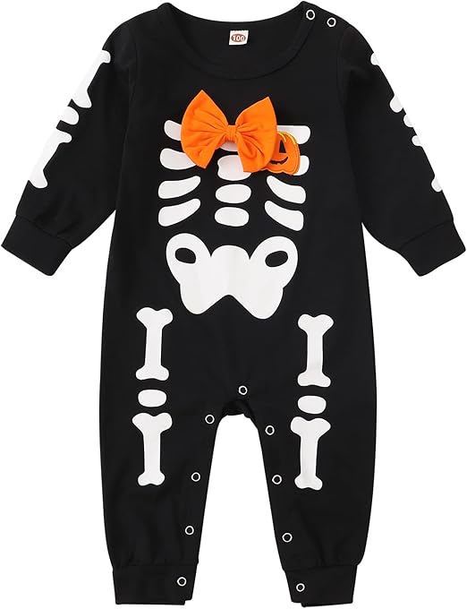  Baby,Clothing,Baby Boys 0-24m,Bodysuits & One-Pieces,Rompers Marendyee Halloween Baby Boy Girl Outfit Costumes My First Halloween Pumpkin Hoodie Romper Bodysuit One-Piece Jumpsuit