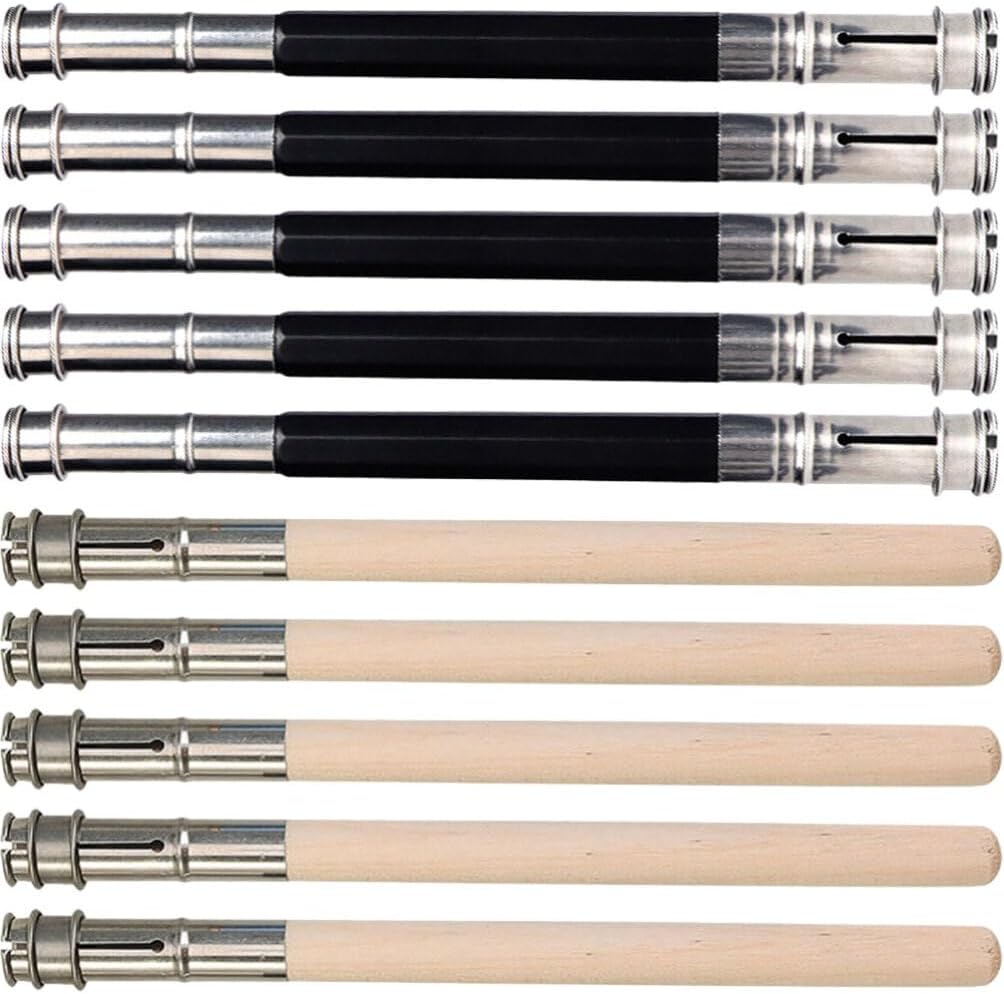 MAGICLULU Pencil Extender 10Pcs Wooden Pencil Extenders