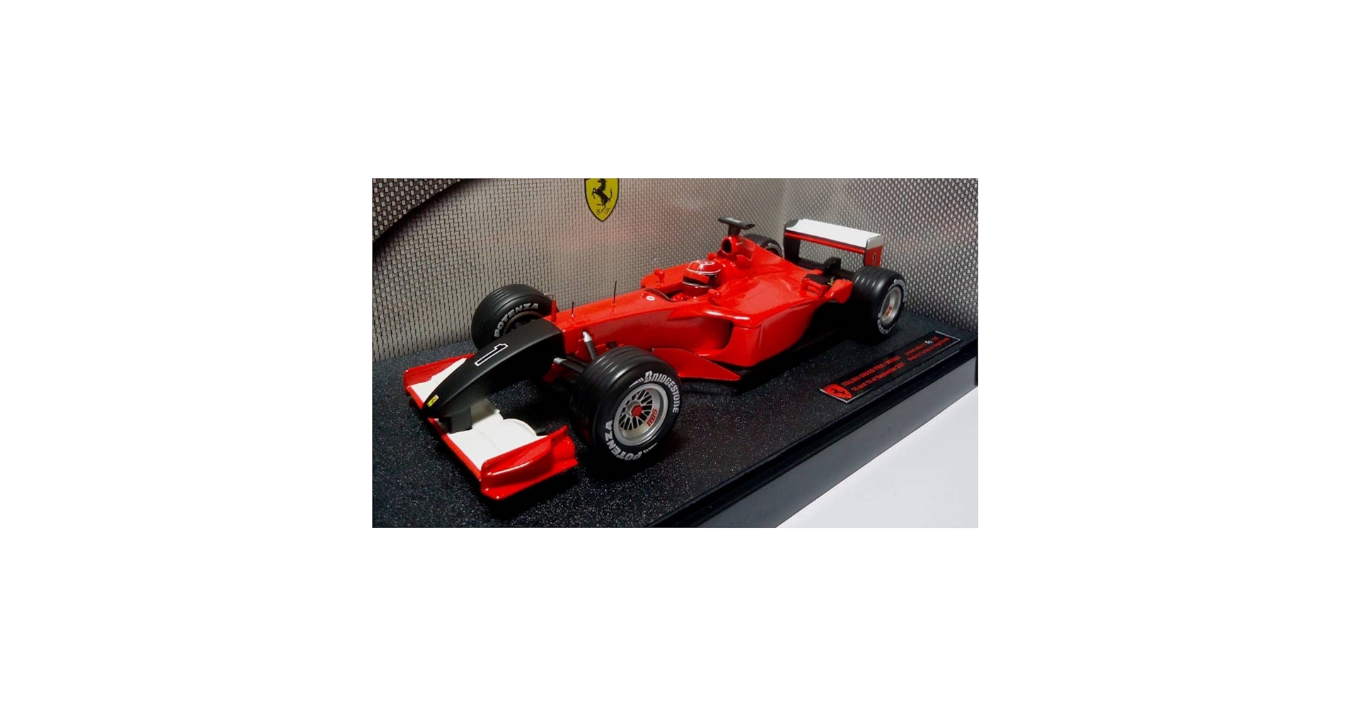 【カスタム】1/18 フェラーリ F2001 イタリアGP シューマッハ Amazon.co.jp: マジックモデルズ1/18 2001 イタリアGP
