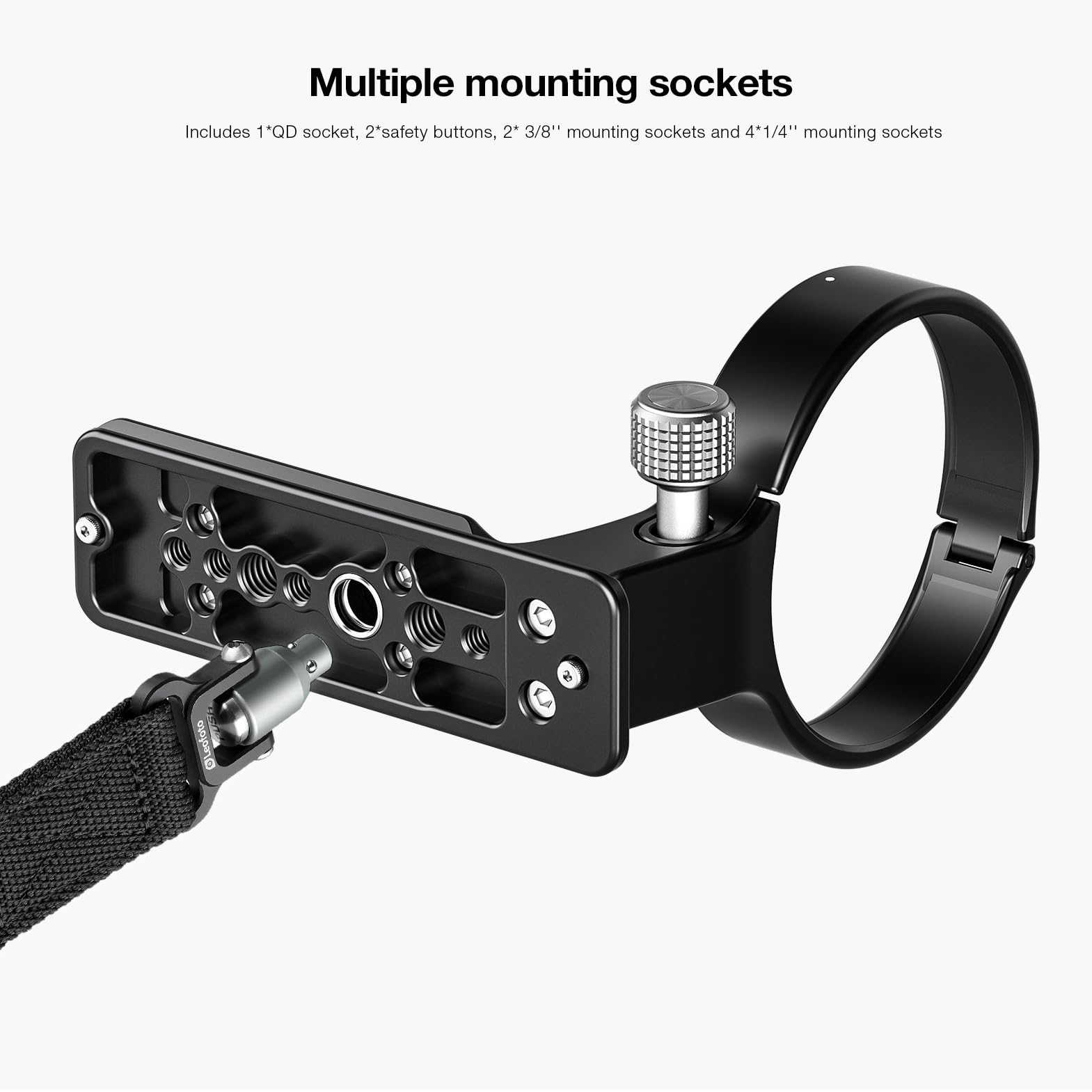 LEOFOTO NFC-01 Pied d'objectif Compatible avec Nikon Z180-600mmF/5.6-6.3