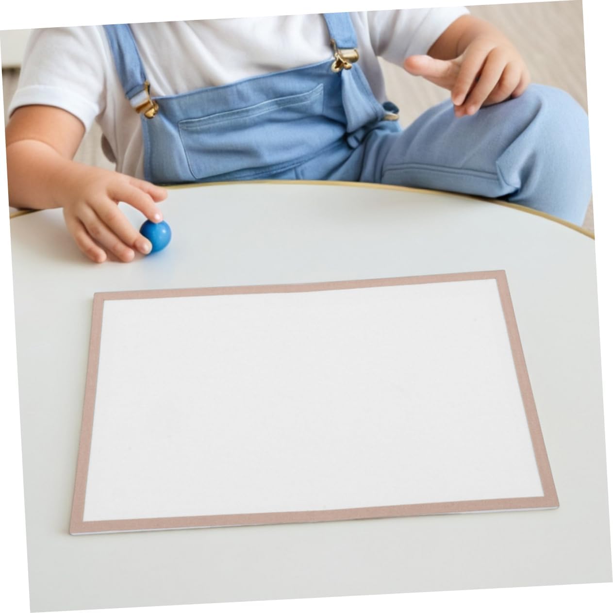 Puzzle Mat Folding Puzzle Board Frame Slip Storage Tray Portable Display Board