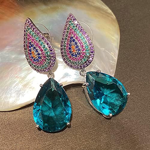 Boucles d'oreilles goutte d'eau légères et anti-allergie pour femmes